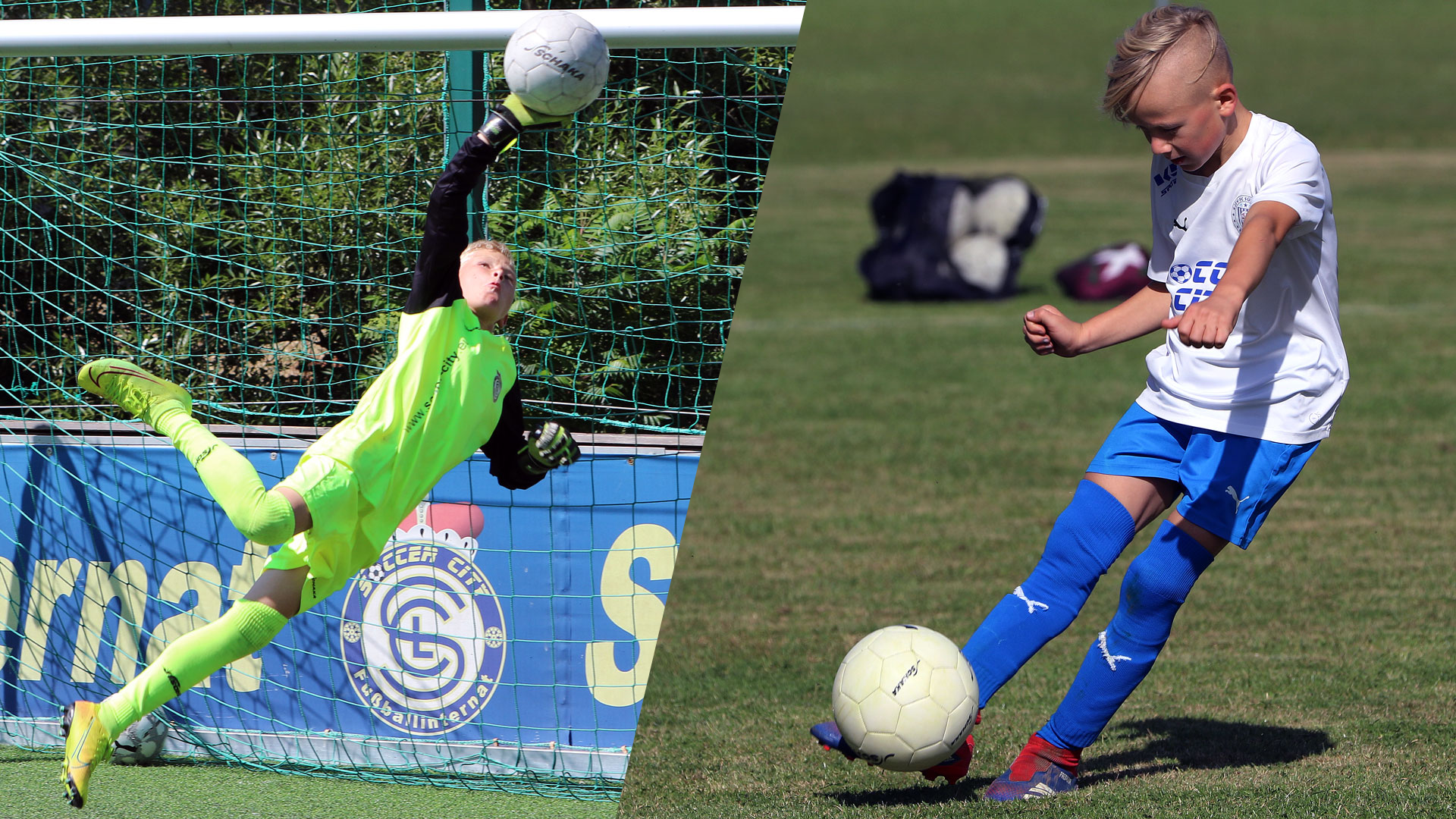 Schaka Torhüter und Feldspieler